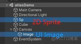 Unity之SpriteAtlas_Unity3D_05